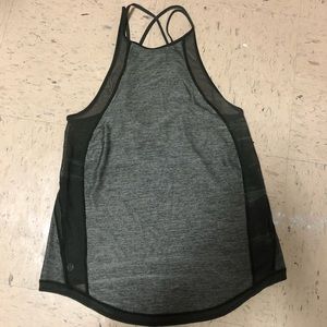 Size 2 lulu lemon arm green workout tank